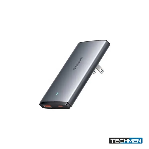 BASEUS 65W GaN5 Wall Charger 2C+1U with Type-C to C Cable - (CCGP120201)