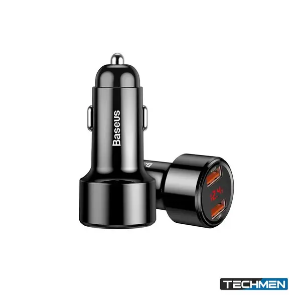 BASEUS Magic Series Dual QC Digital Display Car Charger - (CMLC20C-01)