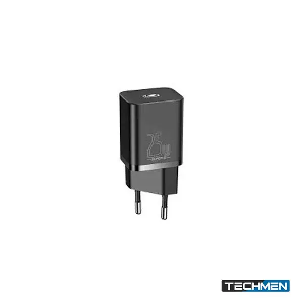 BASEUS 25W PD Fast Charger Adapter Single Port -(CCSP020101)
