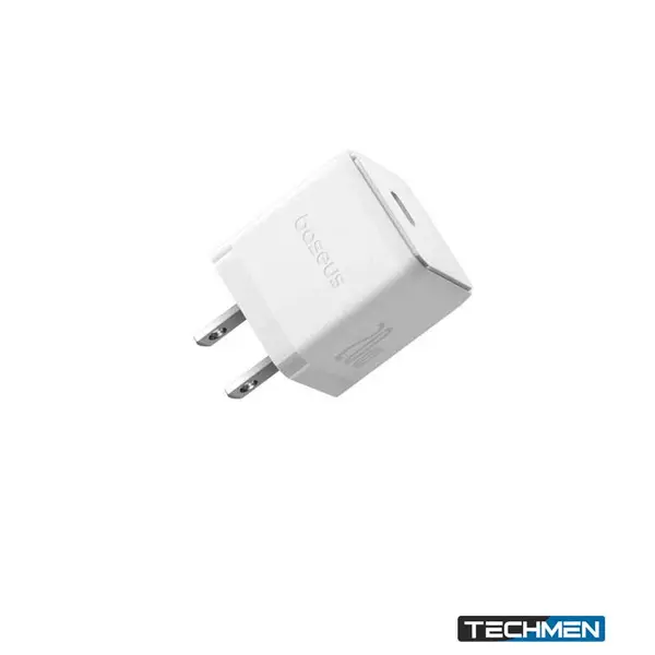 BASEUS P10111603213-00 20W Palm 1C Charger US Pin – White