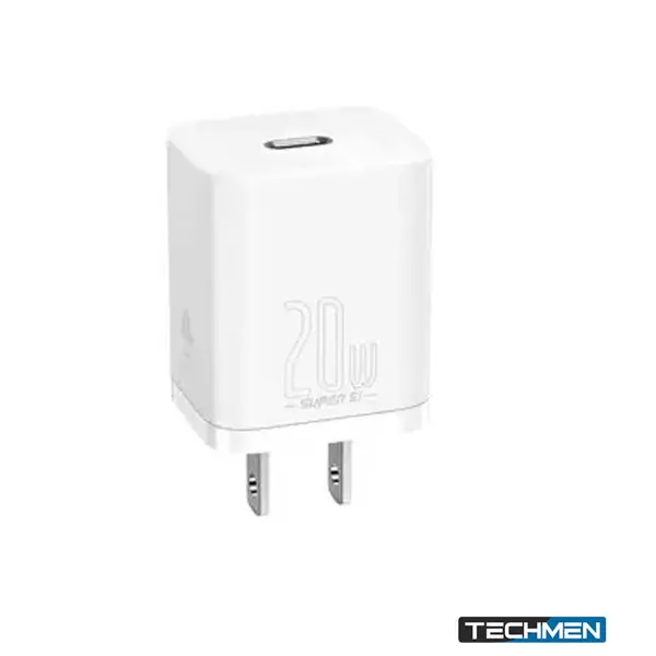BASEUS CCSUP-A02 Si 1C 20W CN Fast Charger – White
