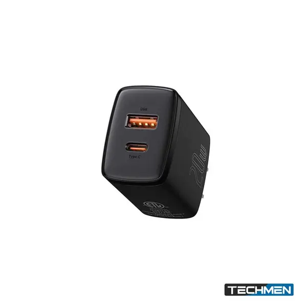 BASEUS 20W Compact Quick Charger 1C+1U Multi-Protocol (CCXJ-B01)