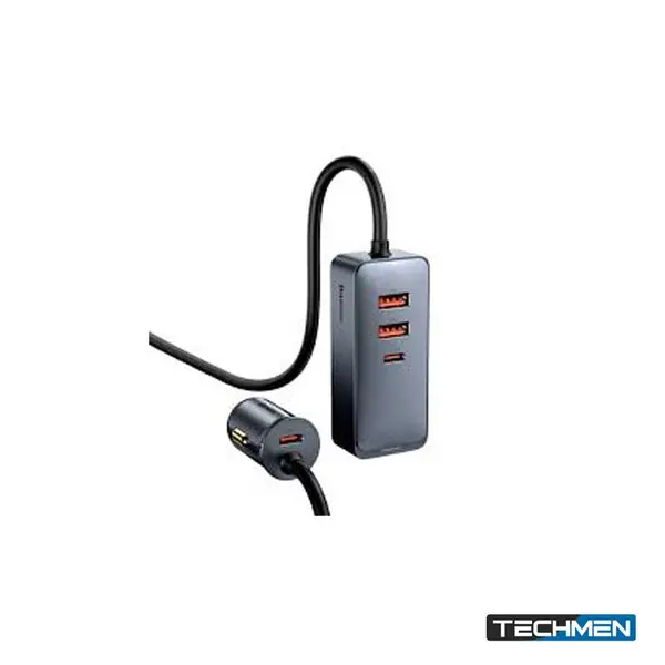 BASEUS 120W Car Charger 2C+2U Multi-Port (CCZX-0G)