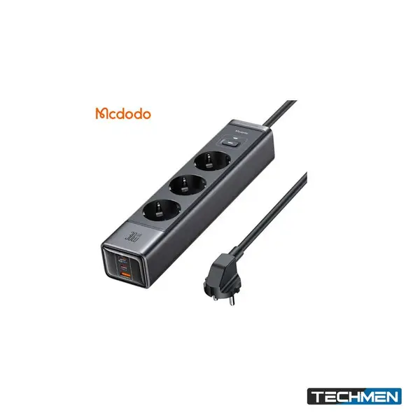 MCDODO CH-0620 6-IN-1 30W GaN Surge Protection Power Strip (EU)