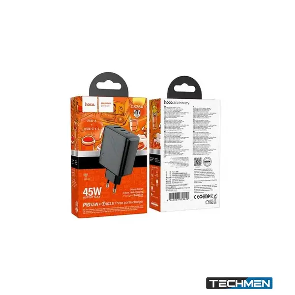HOCO Article PD45W (2C1A) Charger (EU) (CS26A)