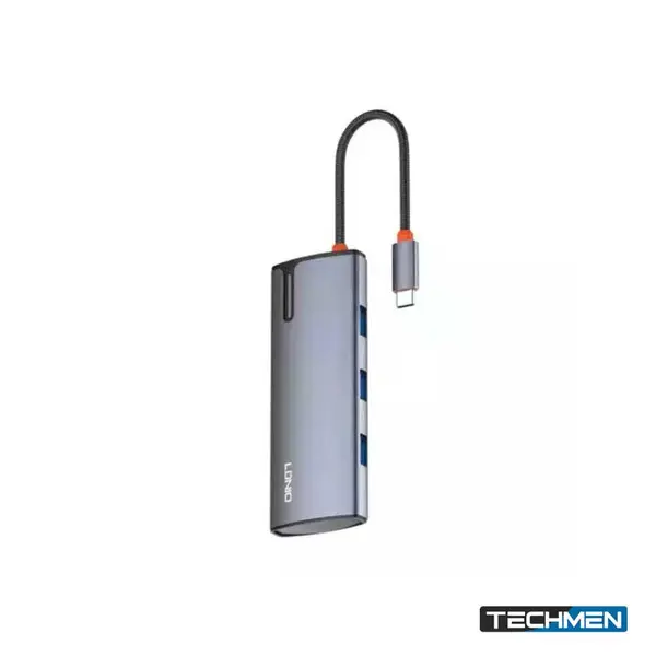 LDNIO DS-15U 5-IN-1 Hub 4USB + 1PD Type-C