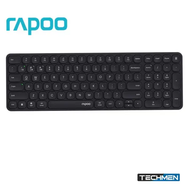 RAPOO 9350L Multi-Mode Wireless Keyboard – US Layout (Dark Grey)