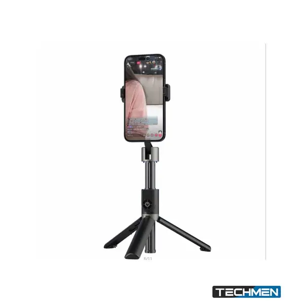 DUDAO F18 Retractable Remote Control Tripod Selfie Stick (F18)