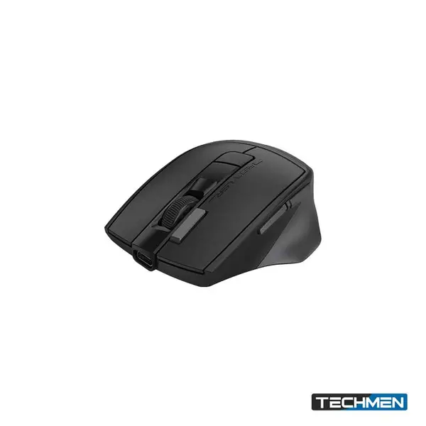 A4Tech Fstyler FB45CS Air2 Dual-Mode Bluetooth & 2.4G Wireless Rechargeable Silent Click USB Mouse – Stone Grey (FB45CS Air2)
