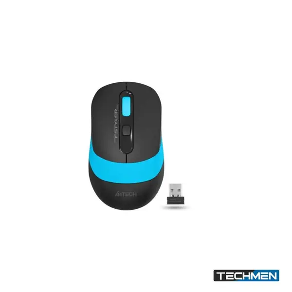 A4Tech Fstyler FG10S 2.4G Wireless Silent Click USB Mouse – Blue (FG10S)