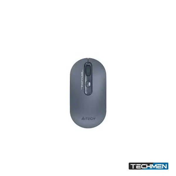 A4tech Fstyler 2.4G Wireless Silent Click Mouse Ash Blue