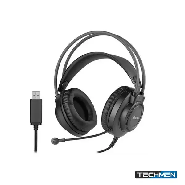 A4Tech Fstyler FH200U USB Stereo Headphone – Grey (FH200U)