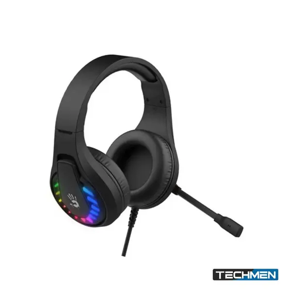A4tech Bloody G230 Virtual 7.1 Surround Sound RGB Gaming Headphone – USB, Black (G230)