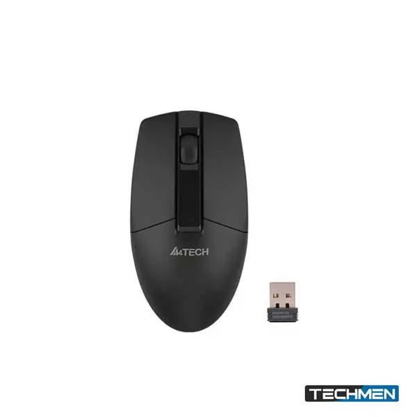 A4Tech G3-230NS 2.4G Wireless Silent Click USB Mouse – Black (G3-230NS)