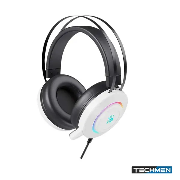 A4tech Bloody G521 Virtual 7.1 Surround Sound Gaming Headset – USB, White (G521)