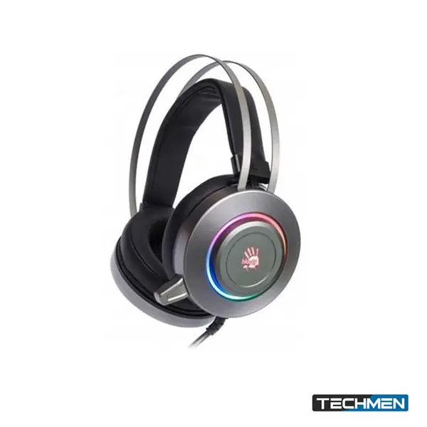 A4tech Bloody G521S Neon USB Gaming Headphone – Grey (G521S)