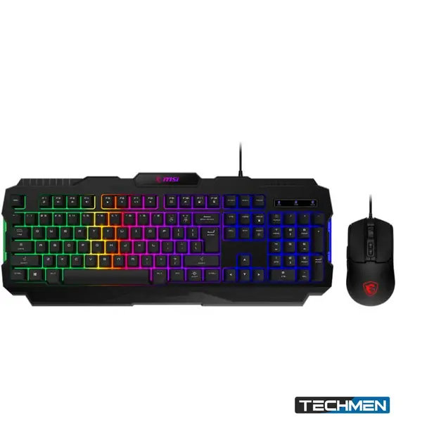 MSI Forge GK100 Combo Wired Gaming Keyboard & Mouse Combo (GK100C)