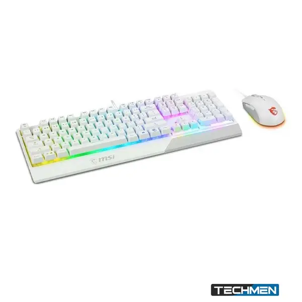 MSI Vigor GK30 Combo White US Wired Gaming Keyboard & Mouse Combo (GK30CW)