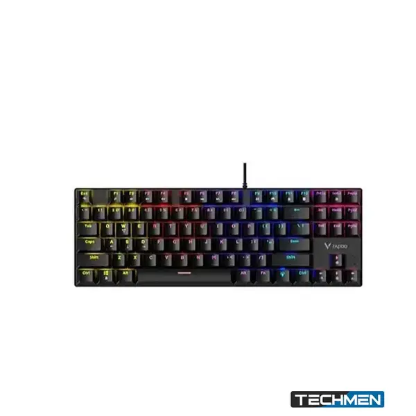 Rapoo GK500-87 Backlit Mechanical Gaming Keyboard Black (GK500-87)