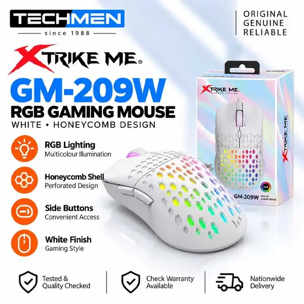 Xtrike Me GM-209W RGB Gaming Mouse