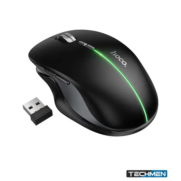 HOCO Dixon RGB Dual-Mode Wireless Mouse – Rechargeable Version (GM40)