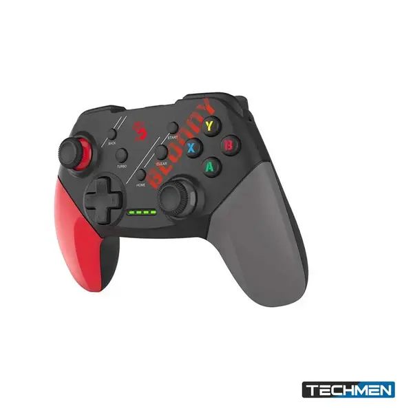 Bloody Gamepad Dual Mode 2.4G Wireless & USB Wired Connection Sports Red(GPW50 (Sports Red)
