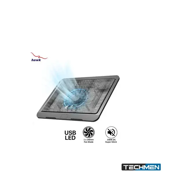 HAWK 063 Slim And Light Weight Laptop Cooling Fan With Rapid Cooling