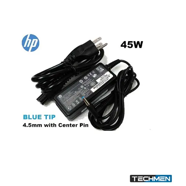 HP Original 45W Blue Pin Laptop Power Adapter (HP-BP-45W) (USED)