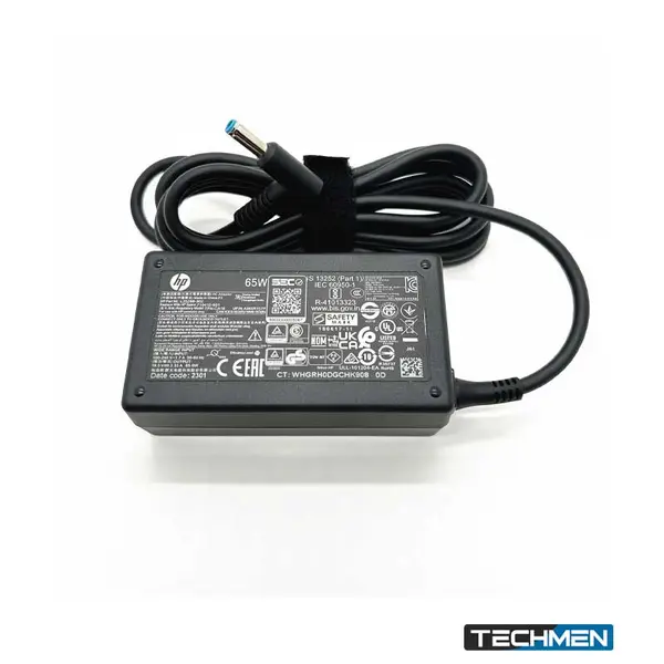 HP Original 65W Blue Pin Laptop Power Adapter (HP-BP-65W) (USED)