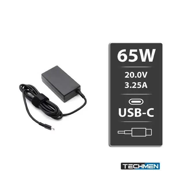 HP Original 65W USB Type-C Laptop Power Adapter (HP-TC-65W) (USED)