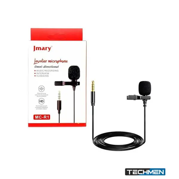 Jmary MC-R1 3.5mm Professional Lavalier Microphone