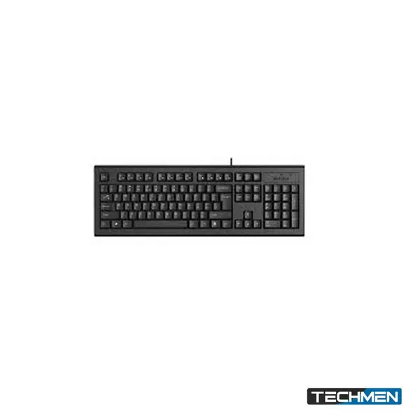A4Tech ComfortKey KR-83 Wired USB Keyboard – Black, US Layout (KR-83)