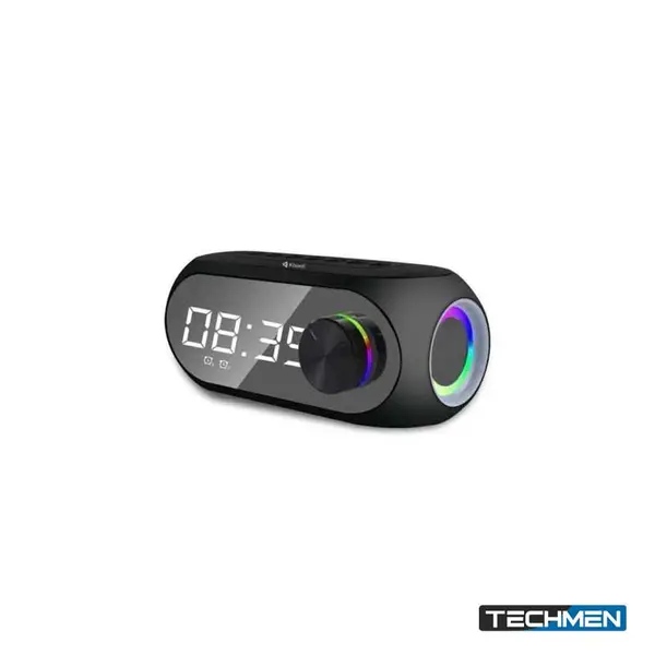 Kisonli LP-2S RGB Speaker Alarm Clock Bluetooth 5.0 TF-Card for Mobile