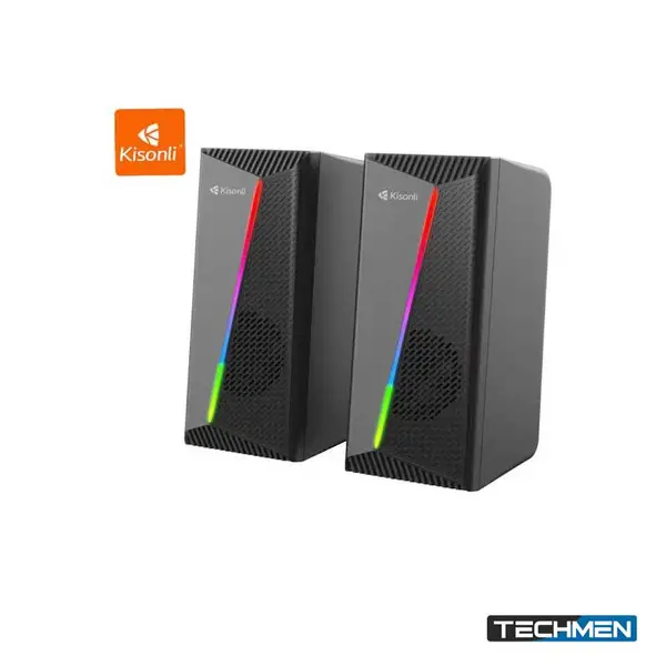 Kisonli X30 Gaming USB 2.0 Speaker with RGB Light