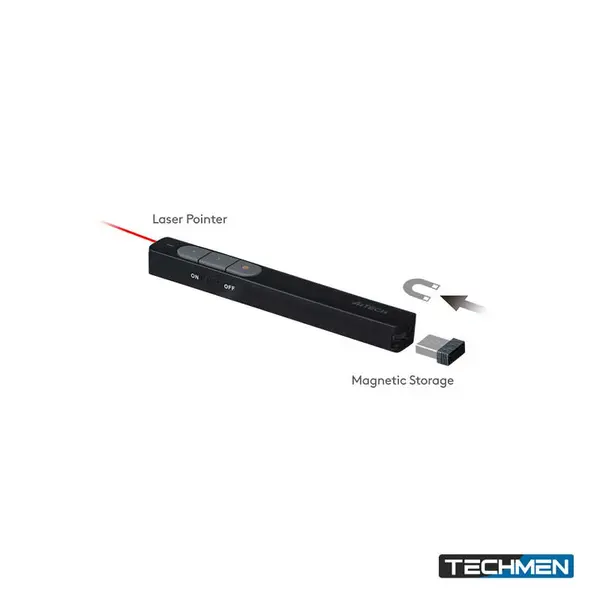 A4Tech 2.4G Wireless Laser Pen (Black)