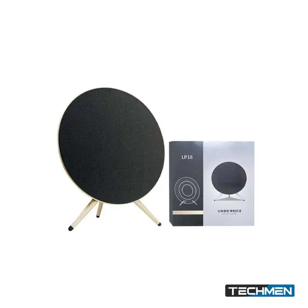 LP18 UFO Audio Space Wireless Bluetooth Loud Volume Home Theater Speaker – Black Gold