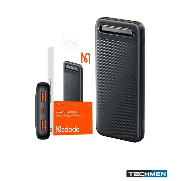 MCDODO MC-3881 22.5W 10000mAh PD Power Bank – Fast Charging Portable Power Bank