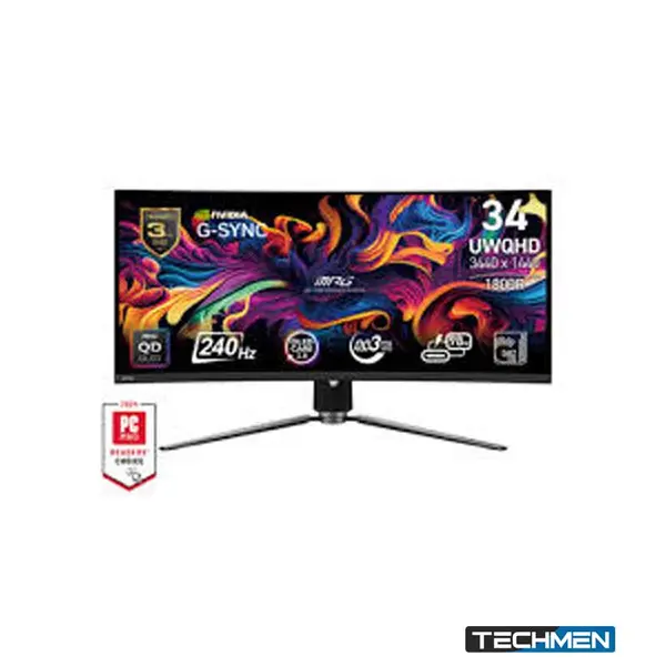 MSI MPG 341CQPX QD-OLED 34-inch Curved WQHD 240Hz Gaming Monitor (MPG 341CQPX QD-OLED)