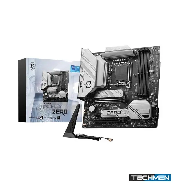 MSI B760M Project Zero DDR5 Intel 12th/13th/14th Gen microATX Motherboard (B760M PROJECT ZERO)