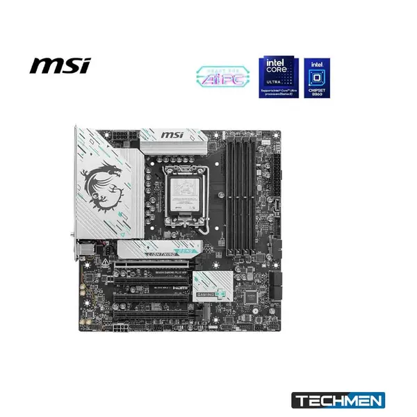 MSI B860M Gaming WiFi DDR5 Intel Core Ultra Series 2 microATX Motherboard (B860M GAMING WIFI)