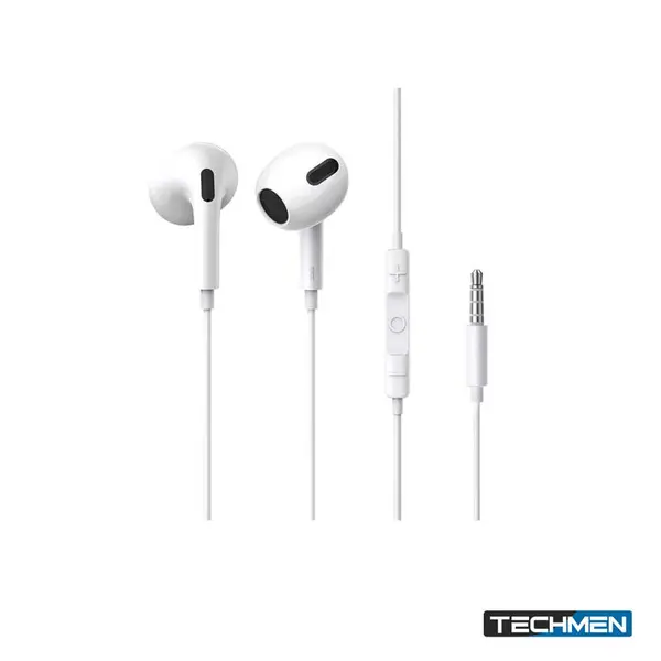 BASEUS H17 3.5mm Wired Handfree White - NGCR010002