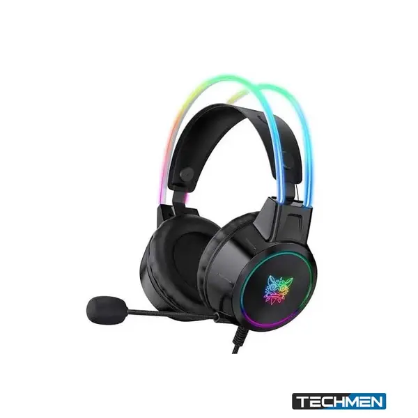 Onikuma X15 Pro RGB Gaming Headset with Mic, 3.5mm Wired Stereo Headphones