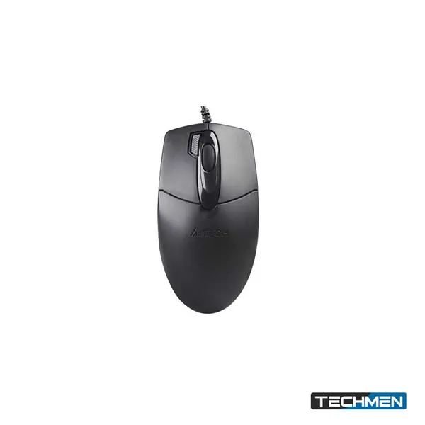 A4Tech OP-730D Wired USB Mouse – Black (OP-730D)