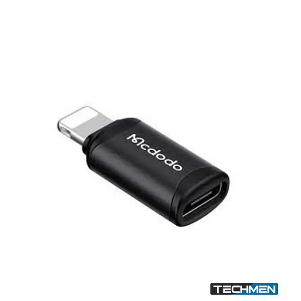 MCDODO OT-768 iPhone Male USB-C Female OTG Adapter – Lightning to USB-C OTG Adapter