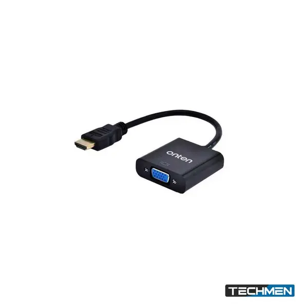 ONTEN 5169 HDMI to VGA + Audio Adapter 1080P – HDMI to VGA Converter for Monitor & Projector