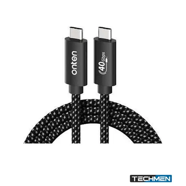 ONTEN CC202 Type-C to Type-C Braided Cable 40Gbps 100W 5A 20V