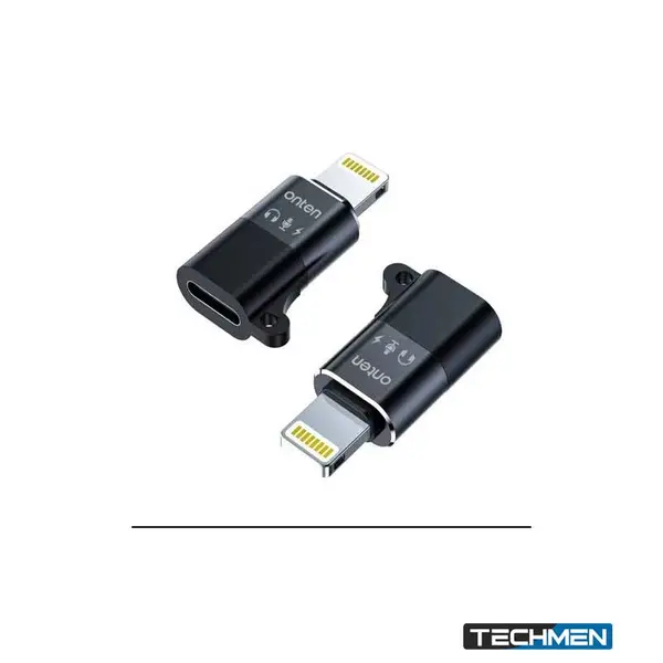 ONTEN LT106 Lightning to USB-C Female Adapter – Lightning to USB-C Adapter for iPhone & iPad