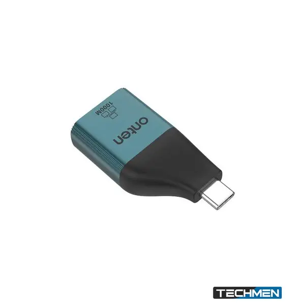 ONTEN UC101 Type-C to RJ45 1000M Adapter – USB-C Gigabit Ethernet Adapter for Laptop & PC