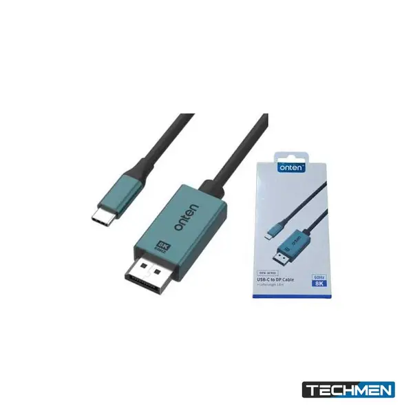 ONTEN UC955 USB-C to DP Cable – USB-C to DisplayPort Cable for Laptop, PC & Monitor
