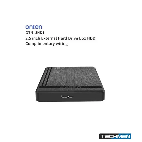 ONTEN UHD1 USB 3.0/Type-C to 2.5-Inch External HDD/SSD Enclosure – USB 3.0 Type-C Hard Drive Case